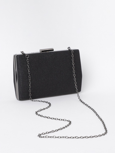 

CODE by Lifestyle Black Embellished Box Clutch