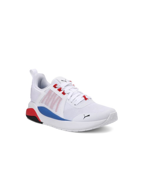 

Puma Unisex Kids White Colourblocked Sneakers