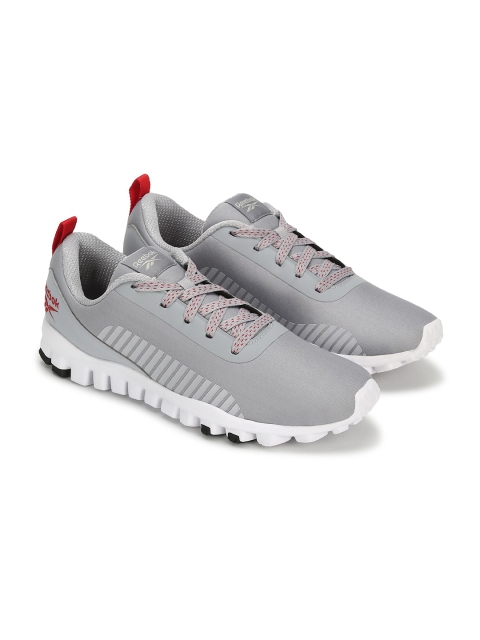 

Reebok Men Grey Mesh High-Top Training or Gym Non-Marking Shoes