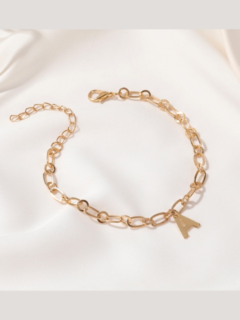 

YoungWildFree Women Gold-Toned Brass Gold-Plated Wraparound Bracelet