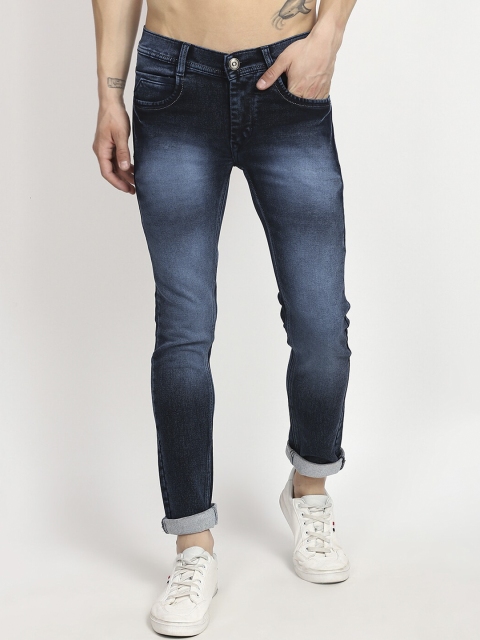 

V2 Value & Variety Men Blue Heavy Fade Jeans
