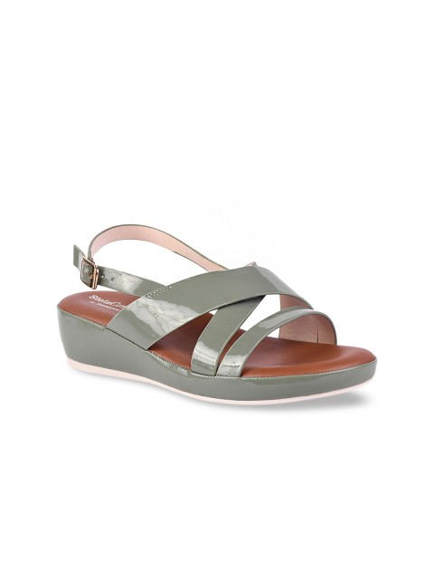 

Stelatoes Women Green Comfort Sandals