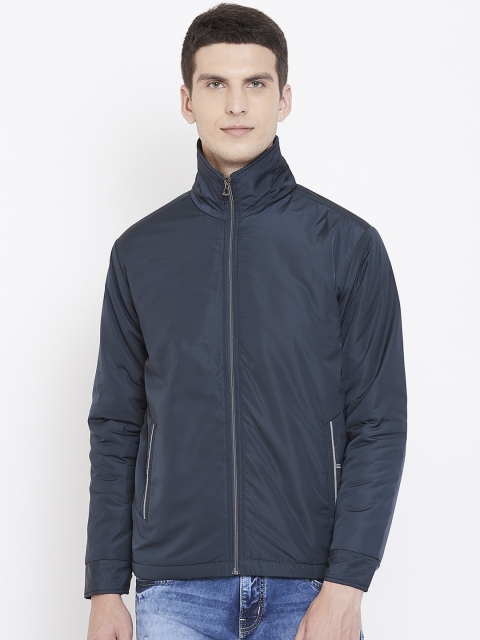 Spirit Men Navy Blue Padded Jacket