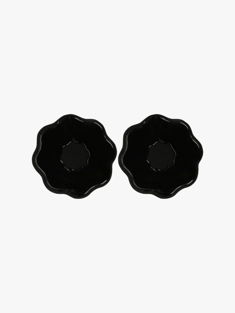 

Candyskin Women Black Solid Nipple Covers