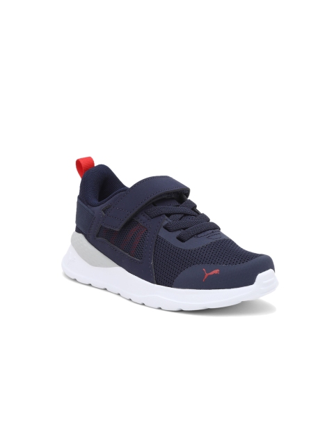 

Puma Unisex Kids Navy Blue Solid Anzarun AC PS Shoes