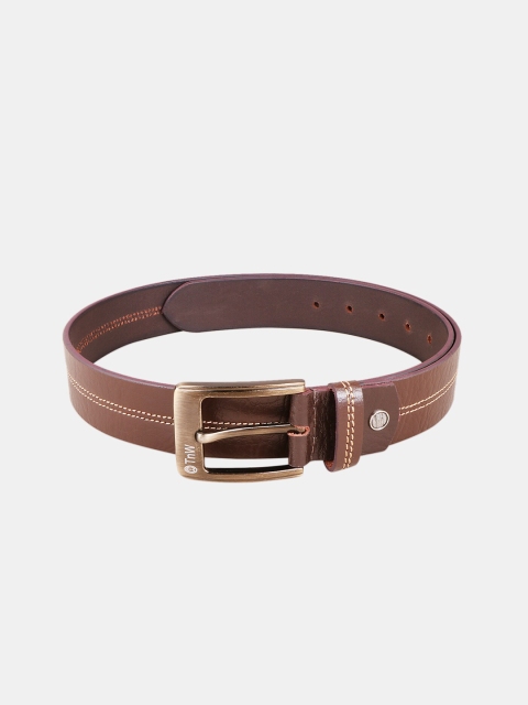 

TnW Men Brown Leather Belt