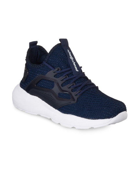 

Duke Men Navy Blue Textile Running Shoes