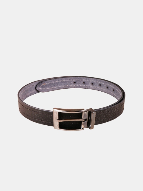 TnW Men Black Leather Belt