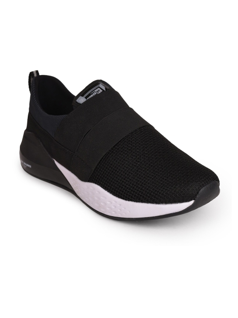 

Liberty Men Black Mesh Running Non-Marking Shoes