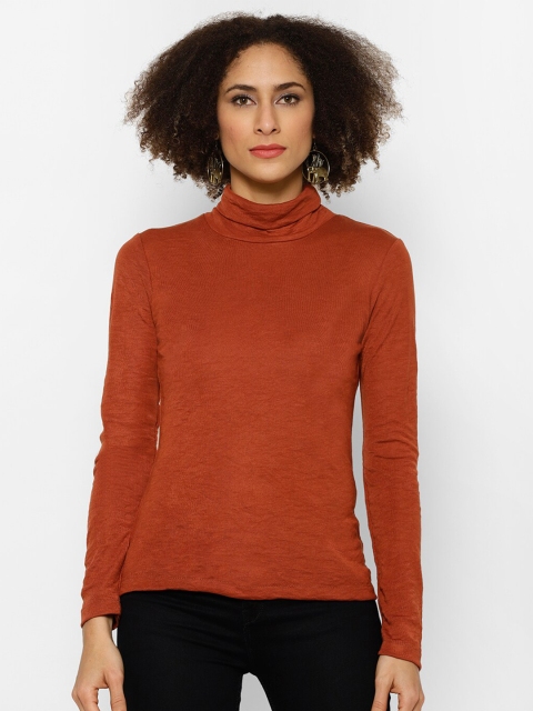 

Twenty3 Rust Orange Regular Top