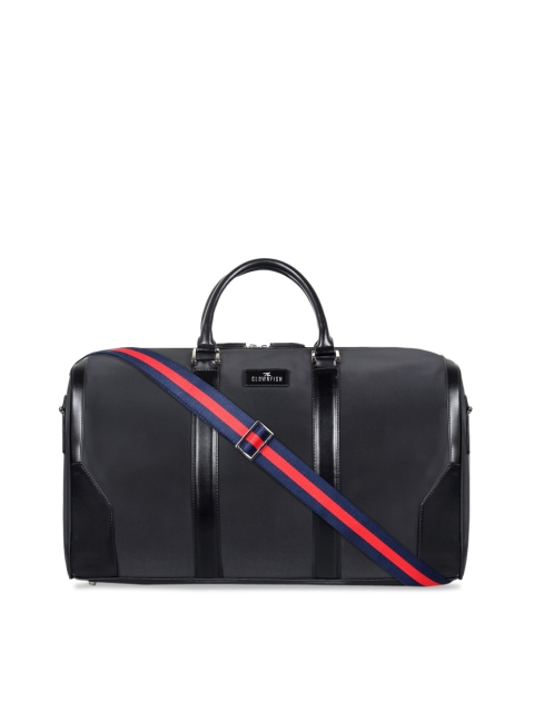 

THE CLOWNFISH Unisex Black Solid Duffel Bag