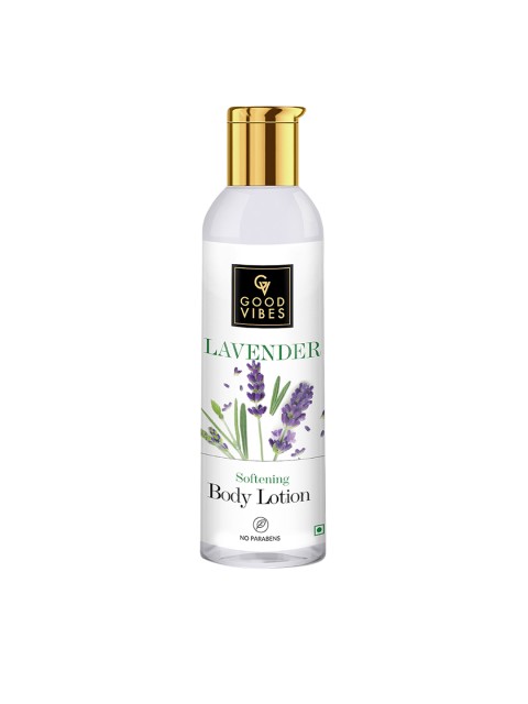 

Good Vibes 200ml Lavender Softening Body Lotion, Transparent