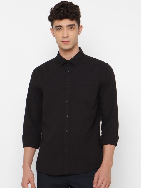 

FOREVER 21 Men Black Casual Shirt