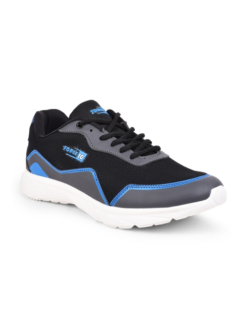 

Liberty Men Black Mesh Running Non-Marking Shoes