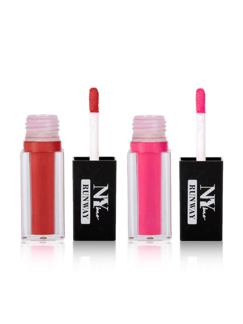 

NY Bae Runway Range Set of 2 Liquid Lipsticks - Times Square Elegant, Sophisticated Style, Multi