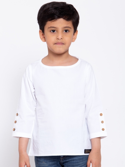 

Zotw Unisex Kids White Kurta