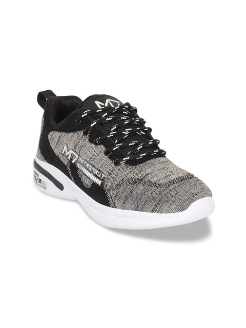 

M7 by Metronaut Men Grey Colourblocked Sneakers