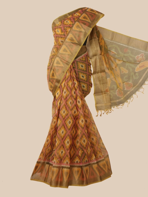 

Pothys Women Mustard Colour saree