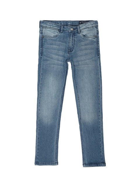 

Allen Solly Junior Boys Blue Skinny Fit Heavy Fade Jeans