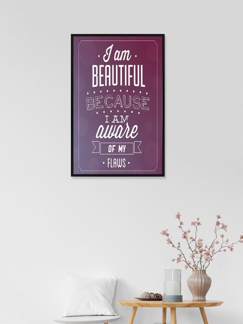 

nest ART Purple & White Paper Plane Print Quotes Framed Wall Art