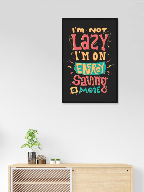 

nest ART Black & Yellow Paper Plane Print Quotes Framed Wall Art