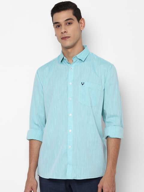 

Allen Solly Men Blue Slim Fit Casual Shirt
