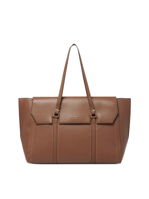 

Forever New Brown PU Structured Tote Bag