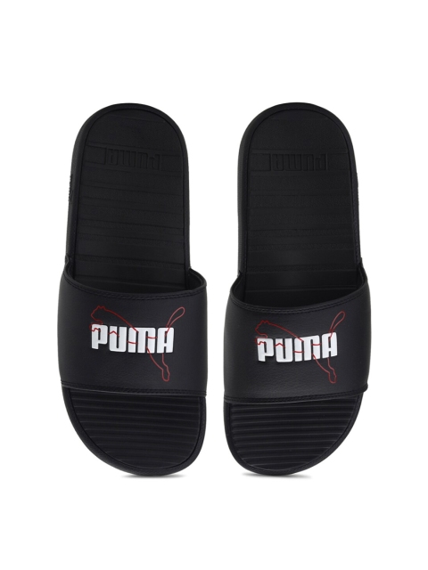 

Puma Men Black Printed Slip-On
