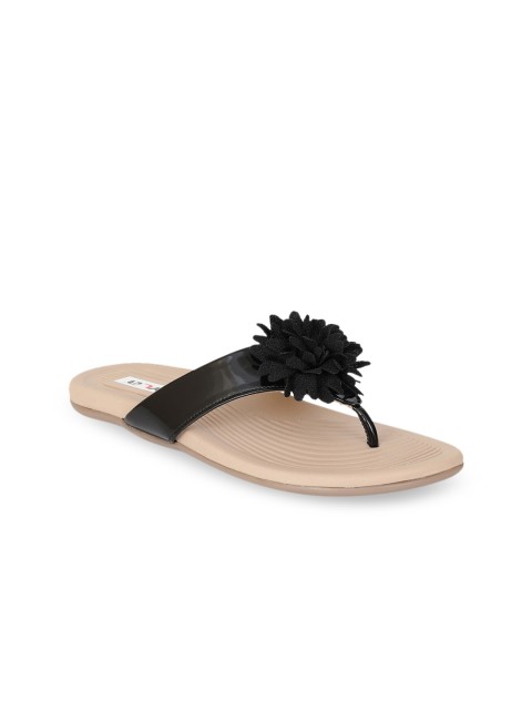

Zyla Women Black Open Toe Flats