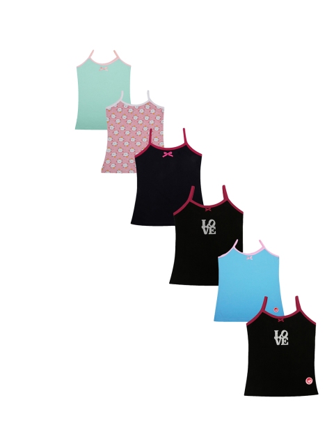 

DChica Girls Pack Of 6 Assorted Camisoles
