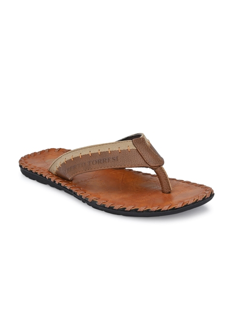 

Alberto Torresi Men Tan Comfort Sandals