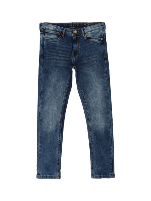 

Allen Solly Junior Boys Blue Skinny Fit Light Fade Stretchable Jeans