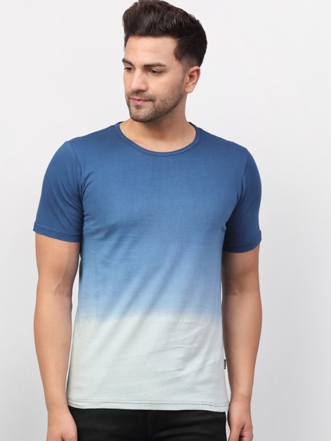 

Rigo Men Blue Slim Fit T-shirt