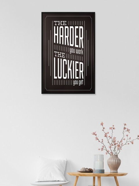 

nest ART Black & White Paper Plane Print Quotes Framed Poster Wall Art
