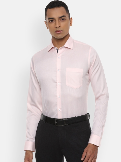 

Van Heusen Men Pink Slim Fit Formal Shirt