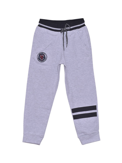 

612 league Boys Grey Joggers Trousers