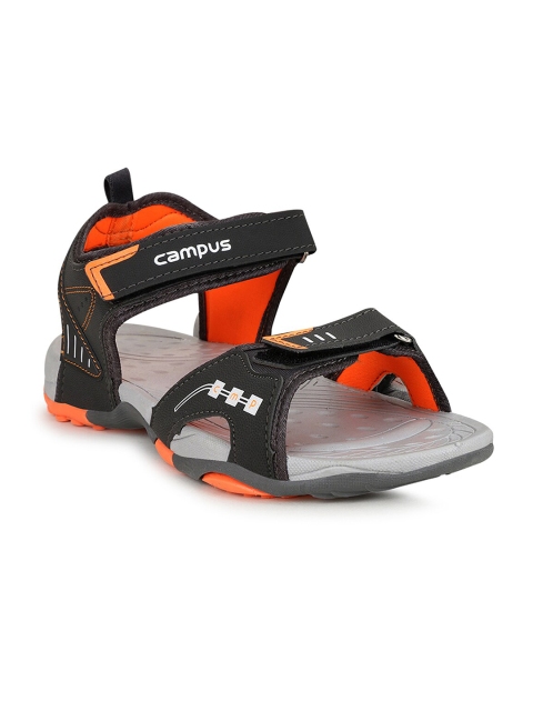 

Campus Unisex Kids Grey & Orange Comfort Sandals