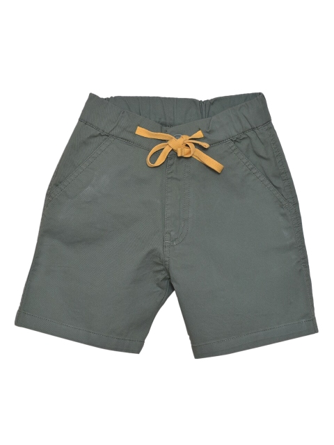

612 league Boys Green Mid-Rise Regular Shorts