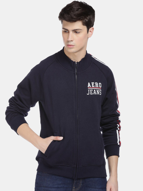 

Aeropostale Men Blue Printed Sweatshirt