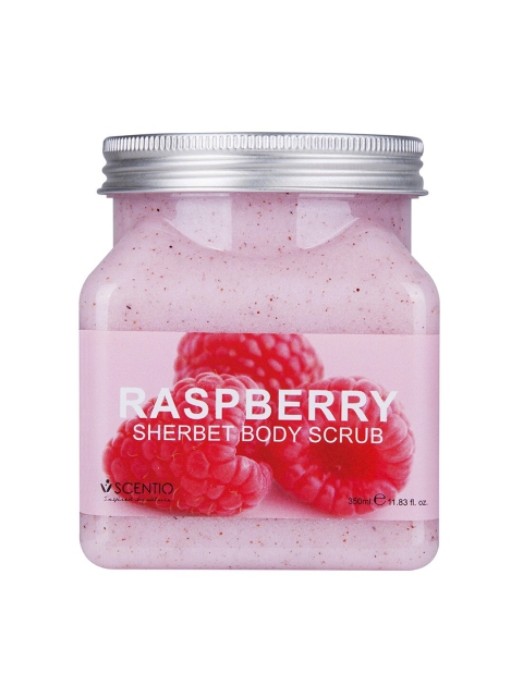 

BEAUTY BUFFET Scentio Raspberry Sherbet Pore Minimizing Body Scrub 350 ml, Pink