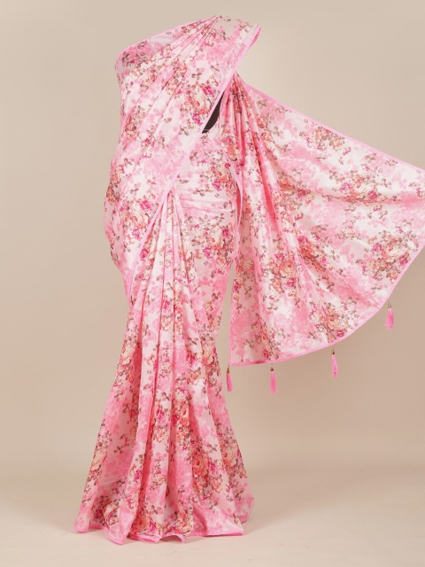 

Pothys Pink Floral Saree