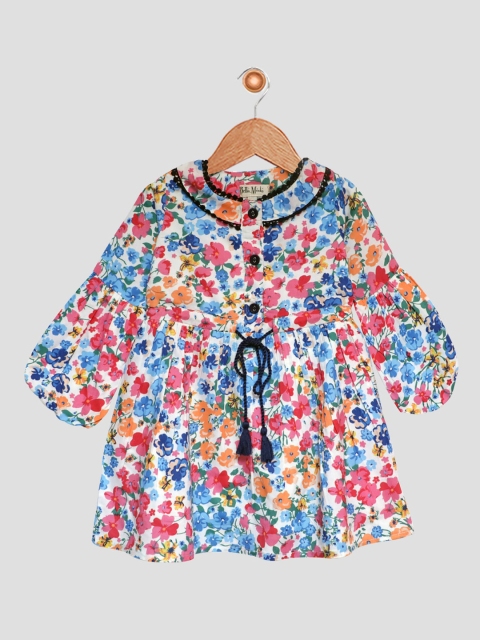 

Bella Moda Multi Floral Peter Pan Collar Dress