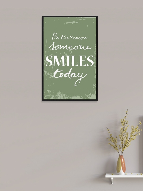 

nest ART Green & White Paper Plane Print Quotes Framed Poster Wall Art