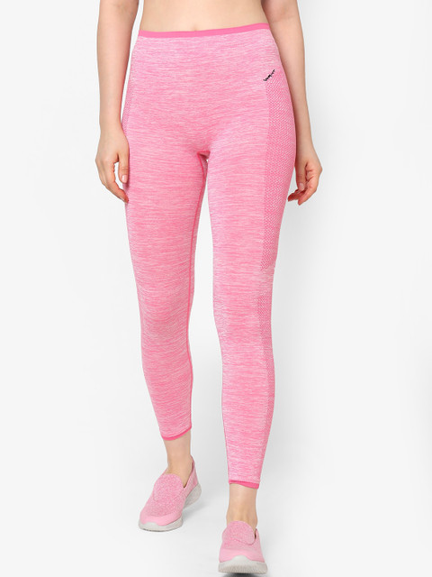 

Sweet Dreams Women Pink Solid Sports Tights
