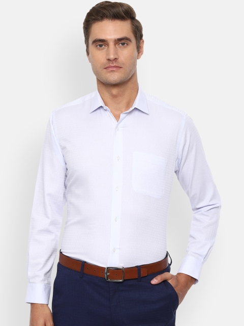 

Van Heusen Men Blue Formal Cotton Shirt