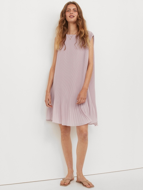 

H&M Pink Pleated Dress