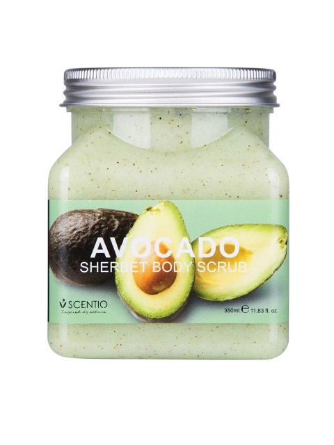 

BEAUTY BUFFET Scentio Avocado Brightening Sherbet Body Scrub 350ml, Green