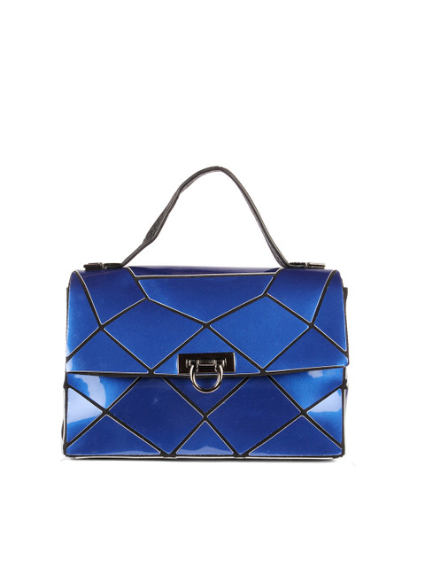 

BAOMI Geometric Sling Bag Range Blue Color Soft One Size Sling Bag