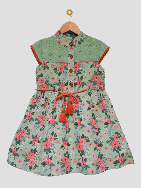 

Bella Moda Off White Floral Dress