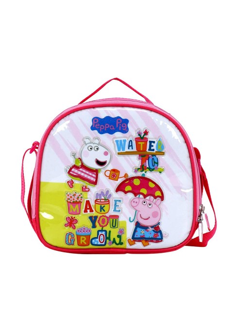 

Peppa Pig Unisex Kids Pink & Yellow Graphic Backpack